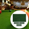 Heavy Duty 7ft / 8ft Pool Table Felt & 6 Felt Strips, 0.9mm Study Billiard Snooker Table Cloth Felt and Long Time for Use, 8ft Green view 3