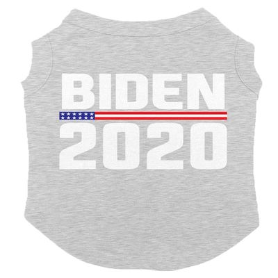Biden 2020 - Dog Shirt (Light Gray, X-Large)