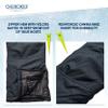 Cherokee Kids Snow Pants - Insulated Heavyweight Waterproof Ski Pants for Boys & Girls - Breathable Winter Gear for Kids, Size 4, Black view 2