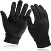 Unigear Running Gloves, Touch Screen Anti-Slip Lightweight Gloves Liners for Cycling Biking Sporting Driving for Men Women (Large) view 1