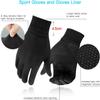 Unigear Running Gloves, Touch Screen Anti-Slip Lightweight Gloves Liners for Cycling Biking Sporting Driving for Men Women (Large) view 3