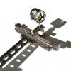 SHARROW Archery Compound Bow Sight with 45 Degree Hooded Peep Sight Five Set 0.059" Micro Adjust Long Pole Hunting Accessories view 3
