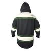 Guinness Hooded Ice Hockey Jerseys for Men | Soft-Cotton Irish Hockey Jersey | Perfect Hockey Hoodie for Everyday wear Green view 3