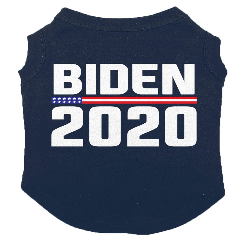 Biden 2020 - Dog Shirt (Navy, Large)