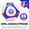Franklin Sports NWSL Orlando Pride Soccer Ball - Kids Mini Size 1 - Skill + Training Soccer Ball for Kids + Adults - Great for Boys + Girls - Air Pump Included view 3