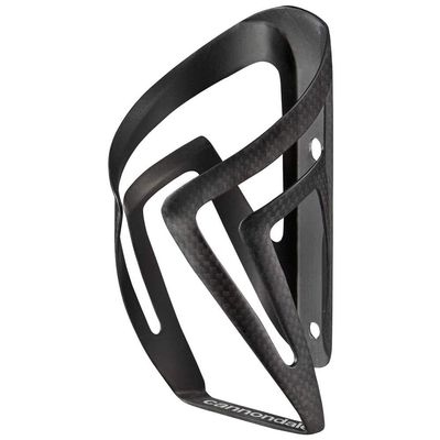 Cannondale 2020 Speed C Carbon Water Bottle Cage - Black/Black/White - CP5300U14OS
