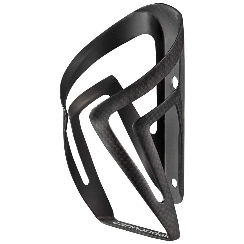 Cannondale 2020 Speed C Carbon Water Bottle Cage - Black/Black/White - CP5300U14OS