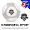 Franklin Sports NWSL Washington Spirit Soccer Ball - Kids Mini Size 1 - Skill + Training Soccer Ball for Kids + Adults - Great for Boys + Girls - Air Pump Included view 3
