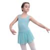 118242004 Wide Strap Dance Skirt Cute Kids Mesh Ballet Dress (S/C, Mint Green) view 1