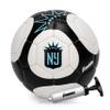 Franklin Sports NWSL NJ/NY Gotham Soccer Ball - Kids Mini Size 1 - Skill + Training Soccer Ball for Kids + Adults - Great for Boys + Girls - Air Pump Included view 1