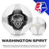 Franklin Sports NWSL Washington Spirit Soccer Ball - Official Size 5 - Regulation Size + Weight Soccer Ball for Kids + Adults - Great for Boys + Girls - Air Pump Included view 3