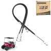10L0L Brake Cable Set Passenger and Driver Side Fits EZGO (94+) TXT or Medalist Golf Cart Replaces 70969-G03 view 1