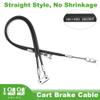 10L0L Brake Cable Set Passenger and Driver Side Fits EZGO (94+) TXT or Medalist Golf Cart Replaces 70969-G03 view 3