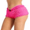 easyforever Women's Ruffled Pettipants Bloomers Lace Trim Knickers Panties Lingerie Underwear Hot Pink One Size view 2
