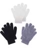 3 Pairs Toddler Gloves Kids Mittens Winter Warm Knitted Gloves Full Finger Mittens for Toddler Boys and Girls view 1