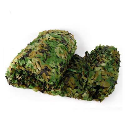 RANZHIX Camouflage Netting Durable Polyester String Woodland Camo Mesh Netting Net 800cmx800cm Camo Net for Camping Military Hunting Shooting Camouflage Sunscreen Nets