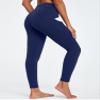 Ewedoos High Waisted Tummy Control Leggings with Pockets for Women, Navy (L, Regular, Adult Women, Pants) view 3