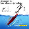 THKFISH Fishing Lures Fishing Spoons Lures Trout Lures for Trout Pike bass Crappie Walleye Color A 10.5g(3/8oz) 5pcs view 2