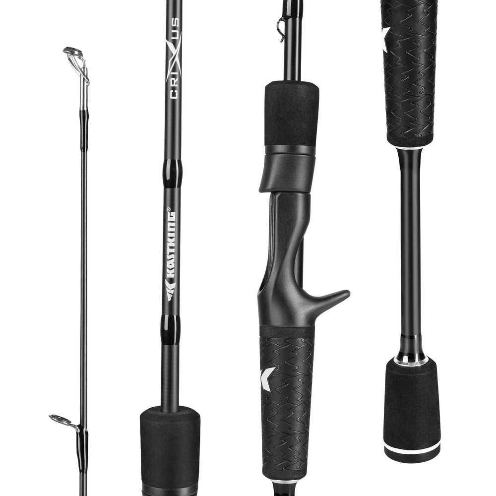 KastKing Crixus Fishing Rods, Casting Rod 7ft-Medium - Fast-2pcs