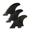 UP100 Tri G5 Surfboard Double Tab F2 Fins Fins Box SUP Surfing Fin 1 Center + 2 Side 2 Colors (Black) view 2