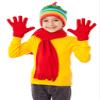 3 Pairs Toddler Gloves Kids Mittens Winter Warm Knitted Gloves Full Finger Mittens for Toddler Boys and Girls view 2