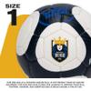Franklin Sports NWSL Seattle Reign Soccer Ball - Kids Mini Size 1 - Skill + Training Soccer Ball for Kids + Adults - Great for Boys + Girls - Air Pump Included view 2