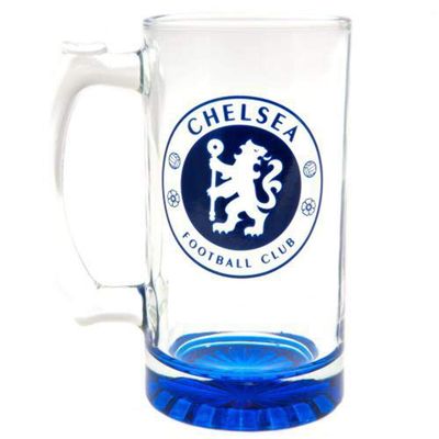 Chelsea FC Pint Glass (One Size) (Blue)