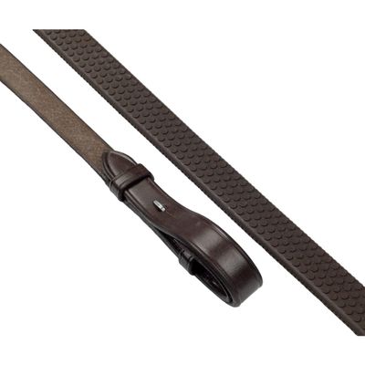 John Whitaker Lynton Rubber Reins Cob Havana