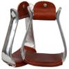 Showman Aluminum Western Stirrups view 1
