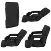 Athena Supply Company ASC 2 PCS Stadium Seat Cushion | Black Wide with 5 Reclining Positions view 3
