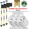 GOLF CITY PRODUCTS Golf Flag and Cup for Yard Practice Set. Premium Quality Mini Putting Green Flags and Poles Set Includes 3 Golf Cups for Putting Green & 3 Golf Flags For Yard & 3 Golf Flagsticks view 2