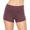 ALWAYS Women Boyshort Underwear Panties - Soft Stretch Boxer Brief Yoga Shorts 3 Pack Black Vintage Violet X Large view 3