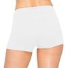ALWAYS Women Boyshort Underwear Panties - Soft Stretch Boxer Brief Yoga Shorts 3 Pack White Small view 4