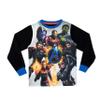 Avengers Boys Pajamas Black Size 10 view 2