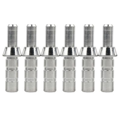 AMEYXGS 50pcs Arrow Pin Nock Bushing DIY Arrow Nock Pins Adapter for ID 6.2mm/6.0mm/4.2mm Arrow Shaft DIY Archery (6.2)