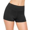 ALWAYS Women Boyshort Underwear Panties - Soft Stretch Boxer Brief Yoga Shorts 3 Pack Black Gray Large view 2