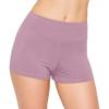 ALWAYS Women Boyshort Underwear Panties - Soft Stretch Boxer Brief Yoga Shorts 3 Pack Black Lavender Small view 3