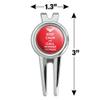 GRAPHICS & MORE Wonder Woman Keep Calm and Call Golf Divot Repair Tool and Ball Marker view 4