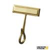 Hero's Pride Standard Issue Whistle, 21" Chain and Whistle Hook Bundle, Professional Use for Law Enforcement, Gold Plated view 2
