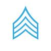 E-5 Sergeant Rank Sticker Decal Vinyl SGT OR-5 E5 US Army Bumper Sticker Vinyl Sticker Car Truck Decal 5" view 1