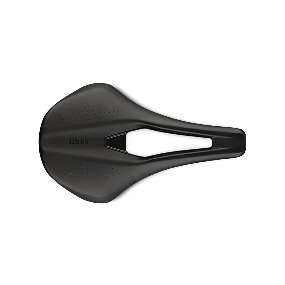 Fizik Tempo Argo R3,Versatile Endurance Road Bike Saddle, Black, 150mm