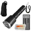 Nitecore CI7 2500 Lumen Tactical Flashlight with 7000mw 940nm Long Range Infrared IR Illuminator and Smart Charger Set (2X NL1835HP) LumenTac Organizer view 1