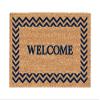 AMERICO MAT Coir CHEV/WELC18X30 view 1