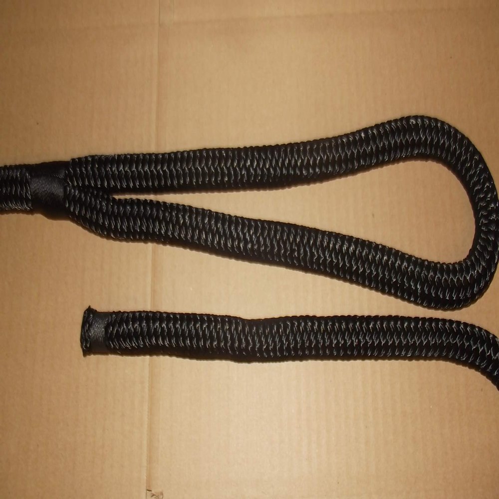 Casto Trading Co 3/4" x 20' Double Braid Dock Line, Black