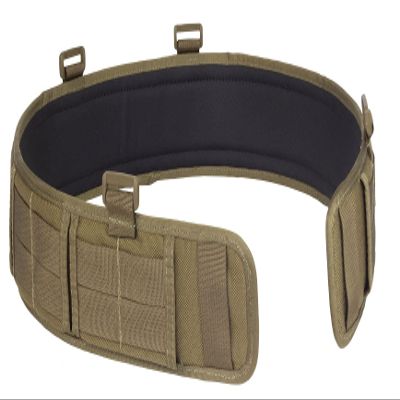 Elite Survival Systems Sidewinder-Slim Padded MOLLE Battle Belt (Coyote, Small)