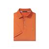 Southern Marsh Bermuda Performance Polo, Burnt Orange, Medium view 2
