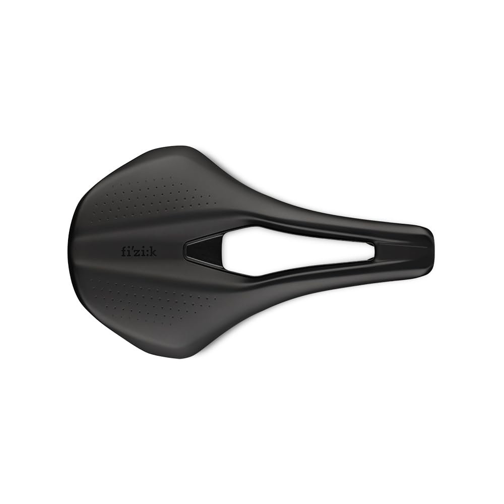 Fizik Tempo Argo R1,Versatile Endurance Road Bike Saddle, Black, 150mm