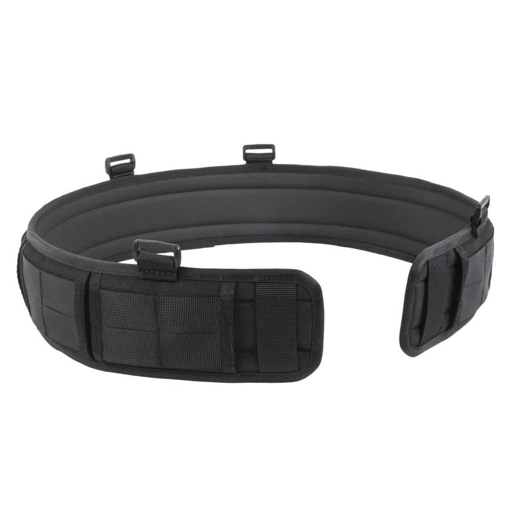 Elite Survival Systems Sidewinder-Slim Padded MOLLE Battle Belt (Black, Small)
