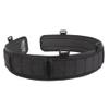 Elite Survival Systems Sidewinder-Slim Padded MOLLE Battle Belt (Black, Small) view 2