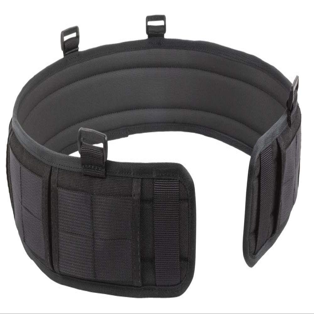 Elite Survival Systems Sidewinder-Slim Padded MOLLE Battle Belt (Black, Large)